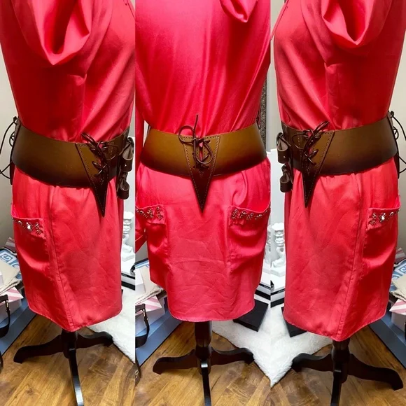 Authentic TOM FORD Rare RUNWAY Corset Strappy Brown Belt - Picture 6 of 14